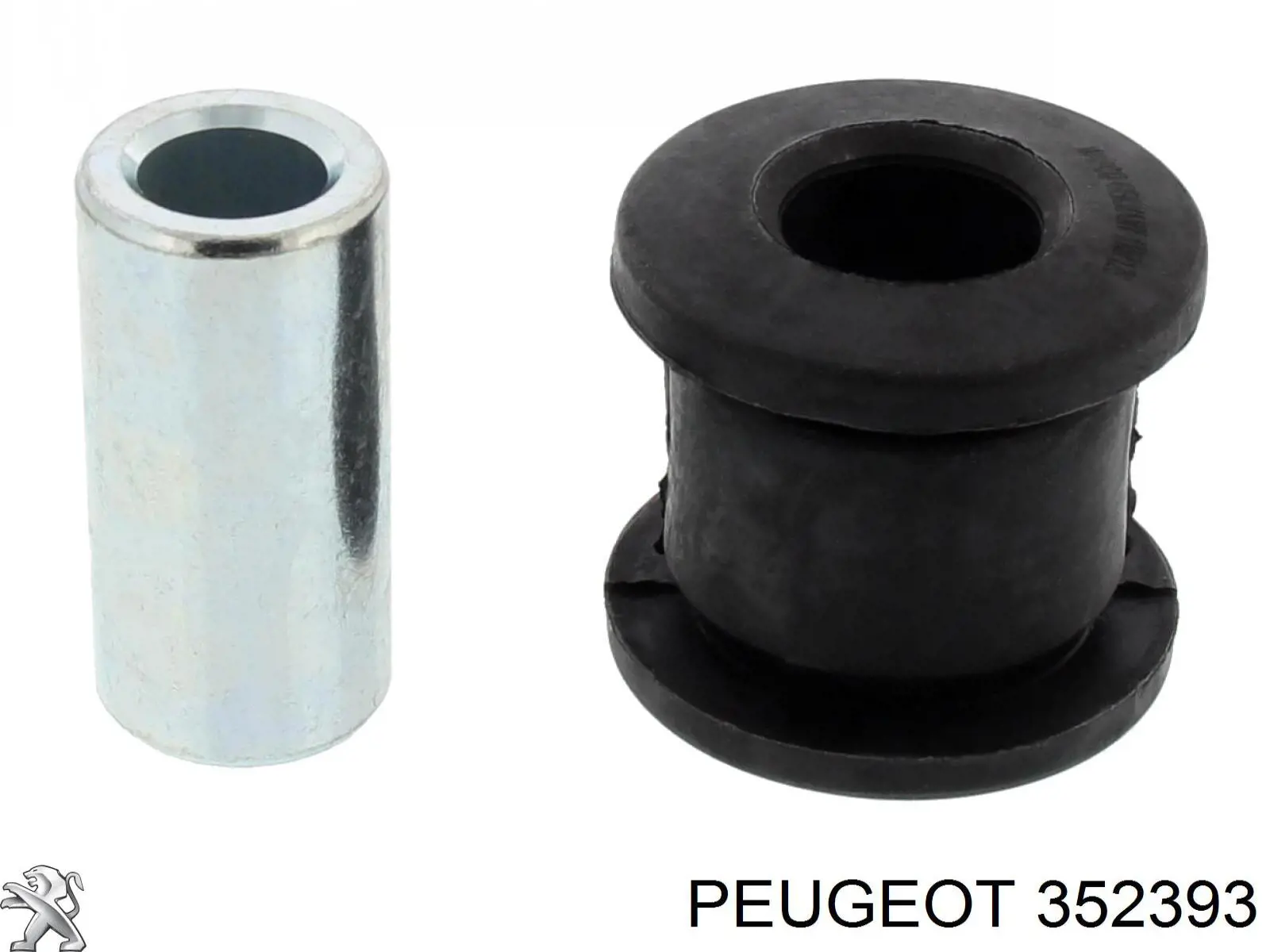 352393 Peugeot/Citroen silentblock de suspensión delantero inferior