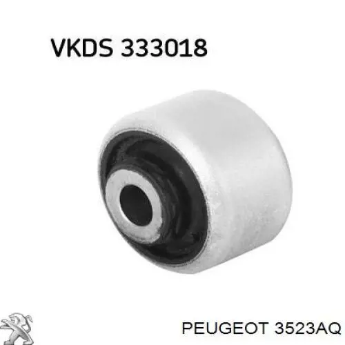 Silentblock del brazo de suspensión 3523AQ Peugeot/Citroen