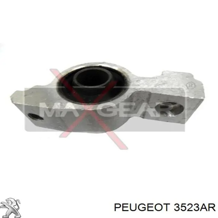 3523AR Peugeot/Citroen silentblock de suspensión delantero inferior