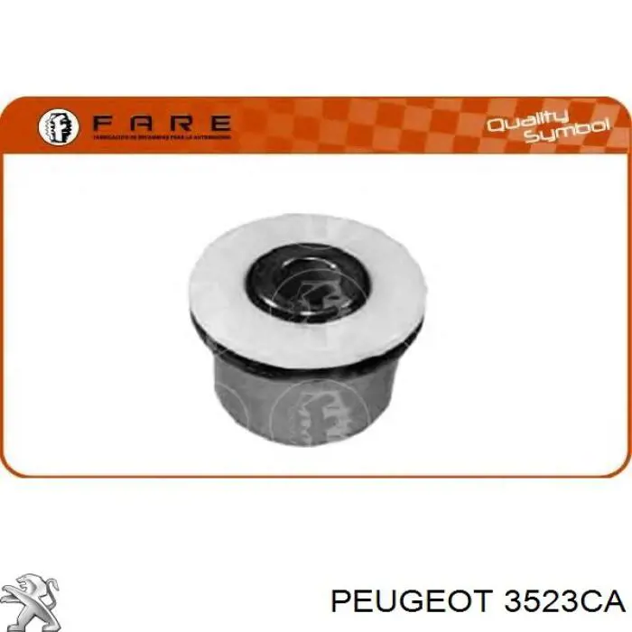 Buje del brazo de suspensión delantero superior 3523CA Peugeot/Citroen