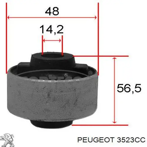 Comprar 3523CC Peugeot/Citroen Silentblock