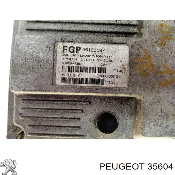 35604 Peugeot/Citroen cojinetes de biela
