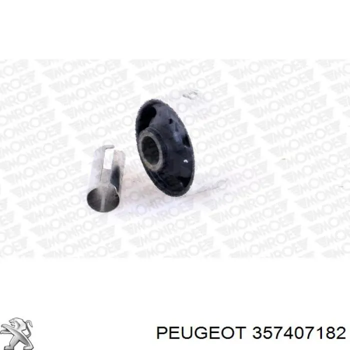 357407182 Peugeot/Citroen silentblock de suspensión delantero inferior