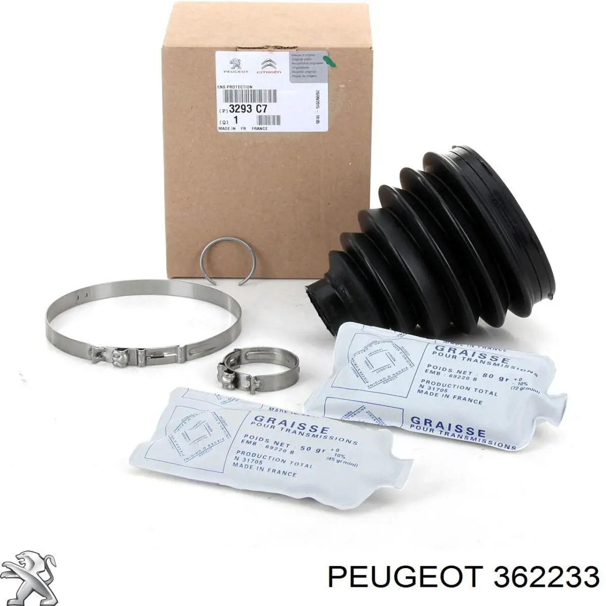 Tuerca de rótula de suspensión delantera Peugeot/Citroen 362233 precio, desde 3,46 EUR