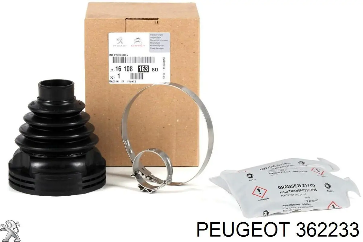 Tuerca de rótula de suspensión delantera Peugeot/Citroen 362233 precio, desde 3,46 EUR