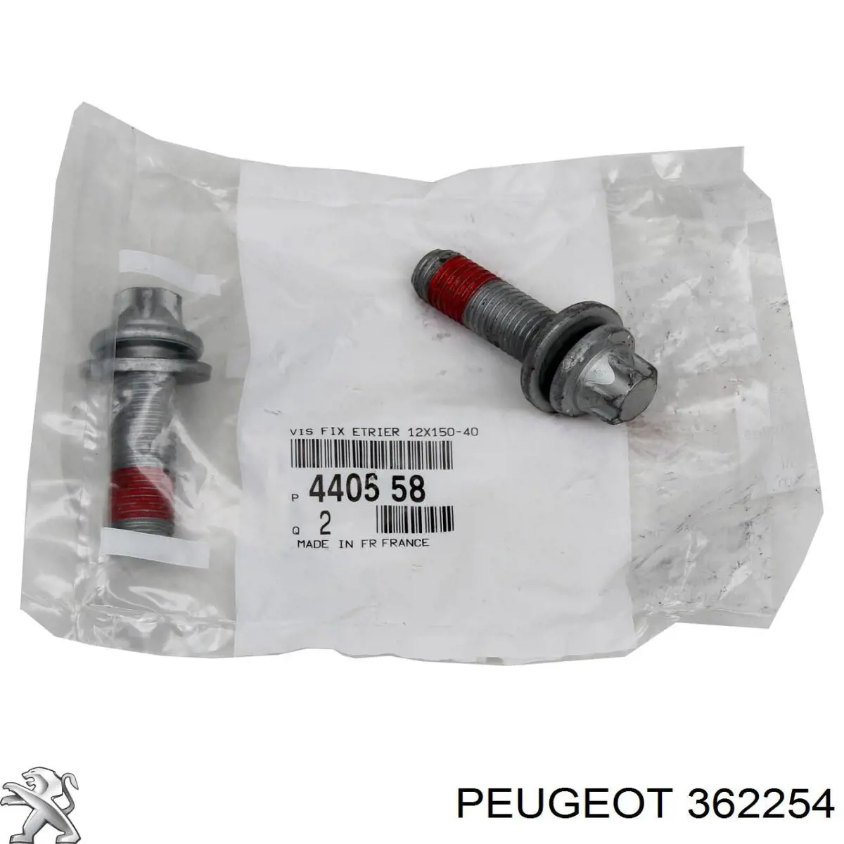 Comprar 362254 Peugeot/Citroen Tornillo (tuerca) de sujeción
