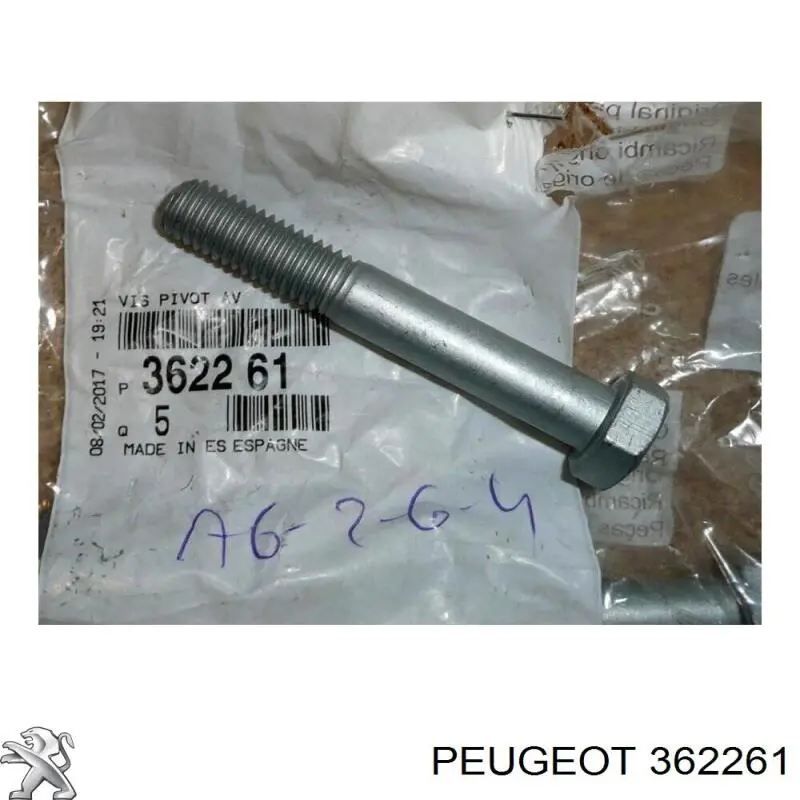 Tornillo de fijación del amortiguador delantero Peugeot/Citroen 362234 precio, desde 2,93 EUR