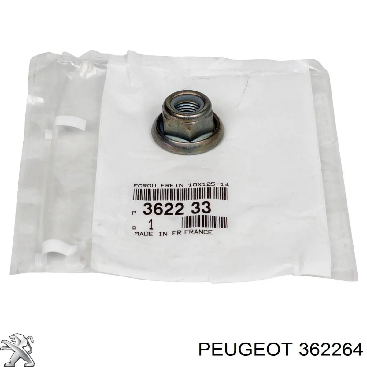 362264 Peugeot/Citroen tornillo de rótula de suspensión delantera a mangueta