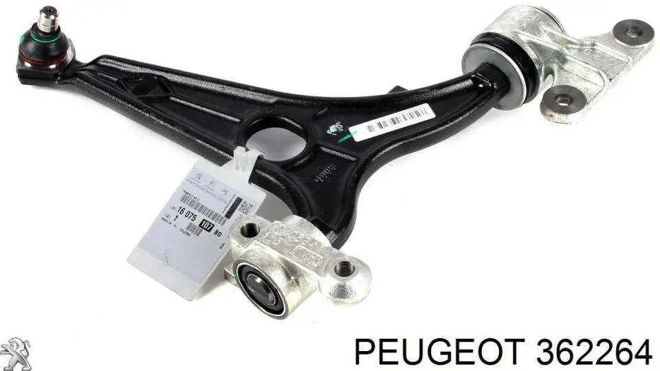 Tornillo de fijación de la rótula de suspensión delantera al muñón 362264 Peugeot/Citroen