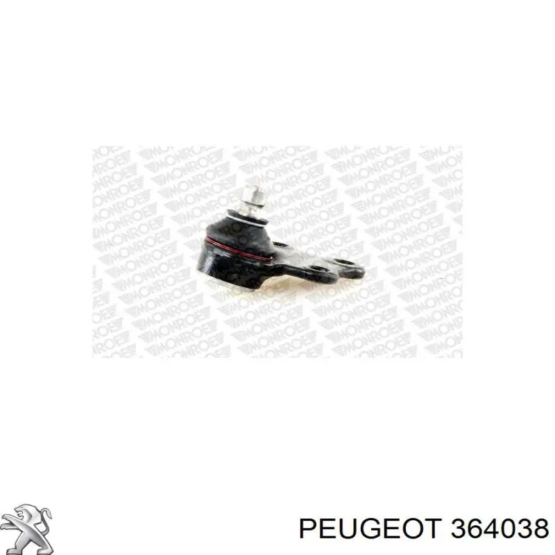 364038 PEUGEOT/CITROEN Rótula de suspensión inferior