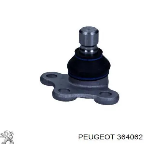 Rótula inferior de suspensión Peugeot/Citroen 364062 precio, desde 12,46 EUR