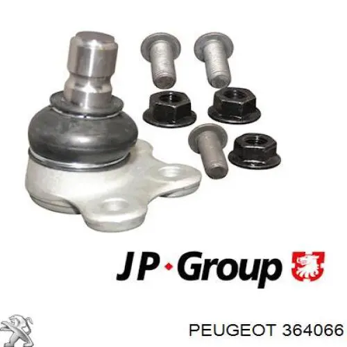 364066 Peugeot/Citroen rótula de suspensión inferior