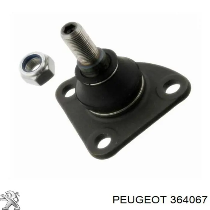 364067 Peugeot/Citroen Rótula inferior de suspensión