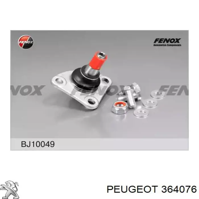 Rótula inferior de suspensión Peugeot/Citroen 364076 precio, desde 19,03 EUR