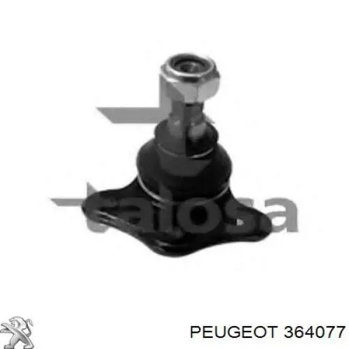 364077 Peugeot/Citroen rótula de suspensión inferior