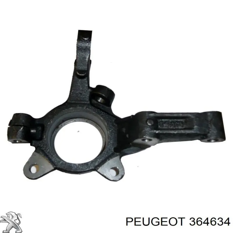 Mangueta delantera izquierda 364634 Peugeot/Citroen