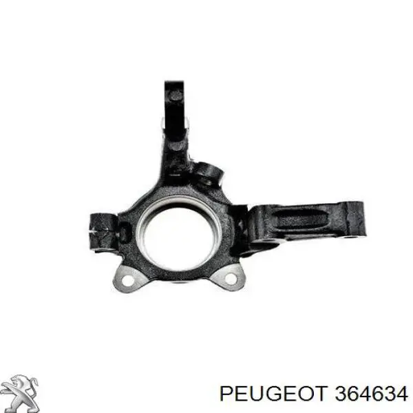 364634 Peugeot/Citroen muñón del eje, suspensión de rueda, delantero izquierdo