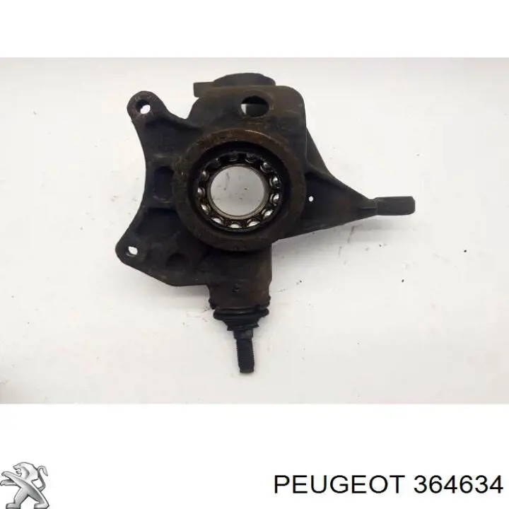 Mangueta delantera izquierda 364634 Peugeot/Citroen