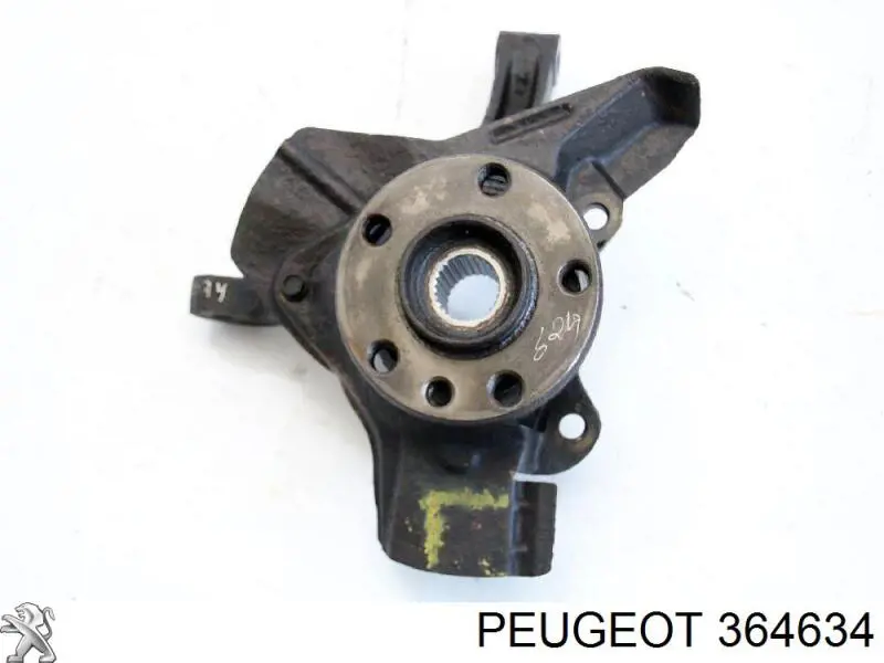 Mangueta delantera izquierda Peugeot/Citroen 364634