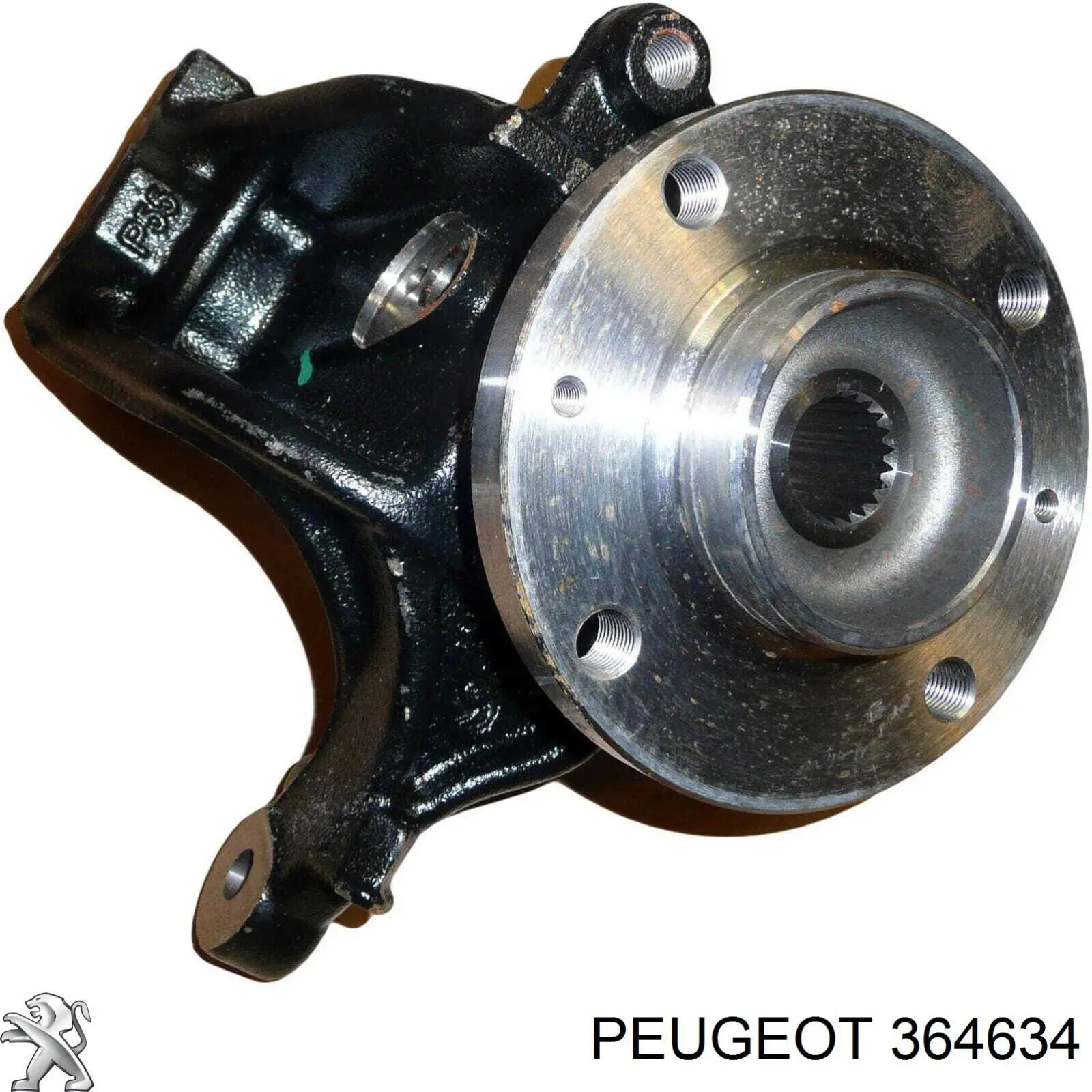 364634 Peugeot/Citroen Mangueta delantera izquierda
