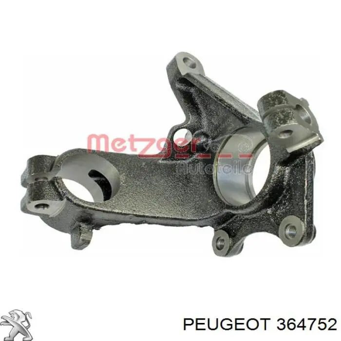Comprar 364752 Peugeot/Citroen Mangueta delantera derecha