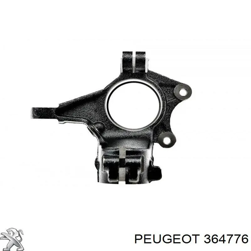 364776 Peugeot/Citroen muñón del eje, suspensión de rueda, delantero derecho