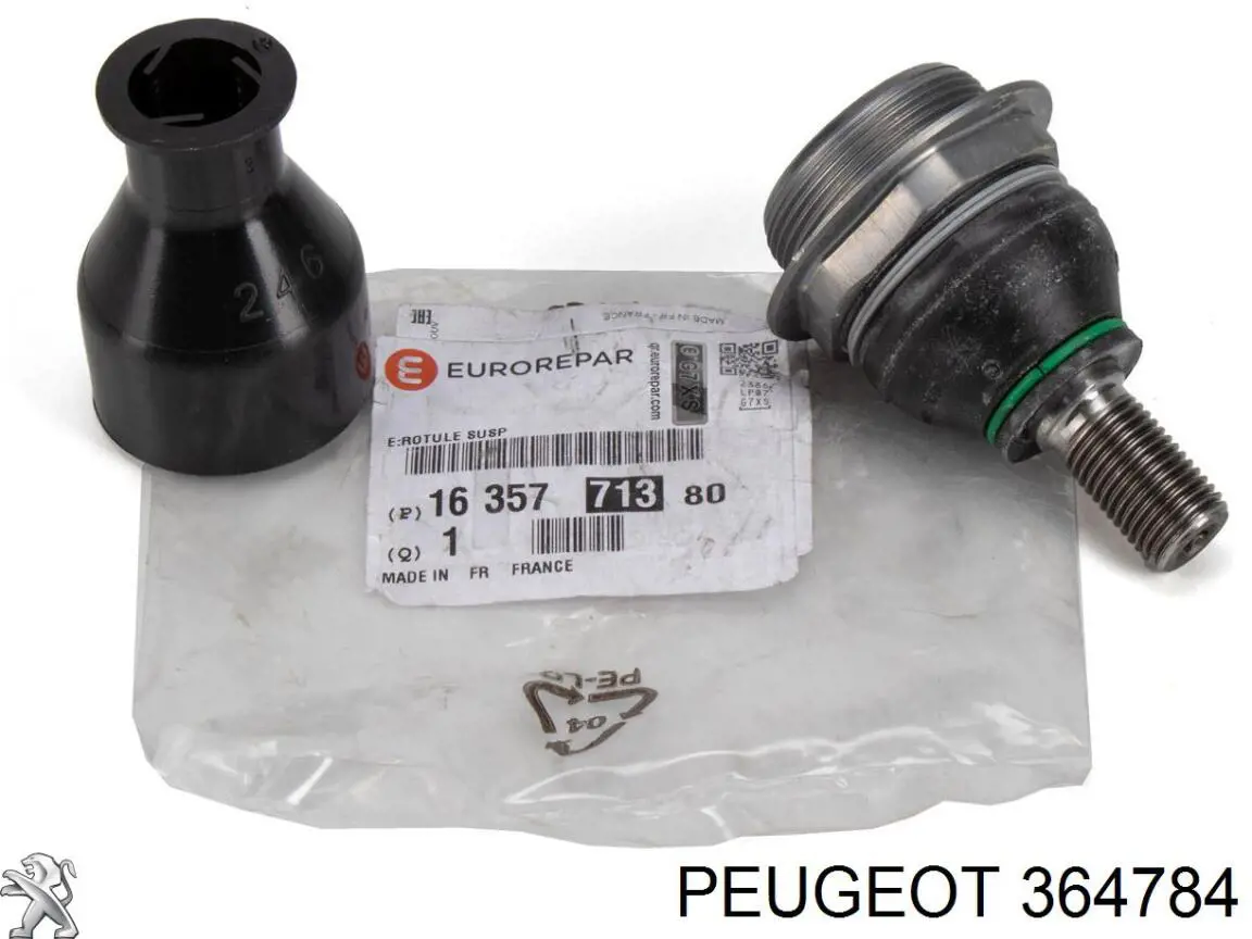 Comprar 364784 Peugeot/Citroen Mangueta delantera derecha