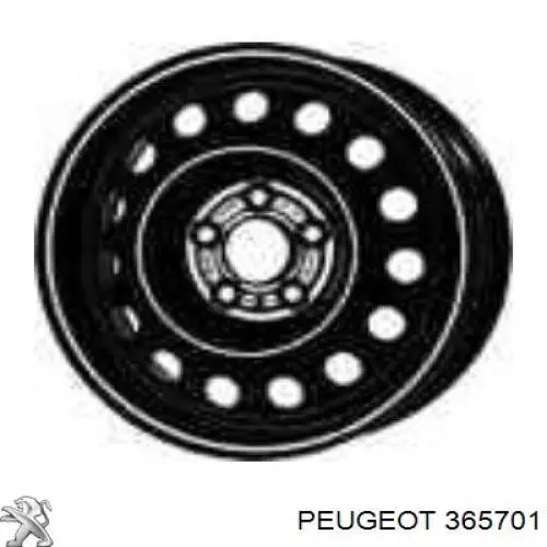 365702 Peugeot/Citroen muñón del eje, suspensión de rueda, delantero derecho
