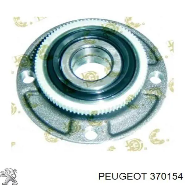 370154 Peugeot/Citroen cubo de rueda trasero