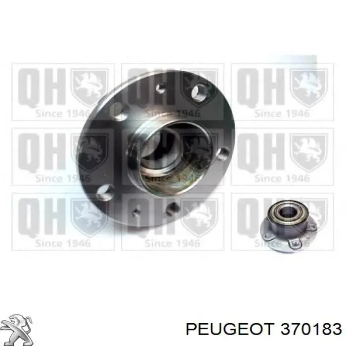 Buje de rueda Peugeot/Citroen 370183 precio, desde 97,98 EUR