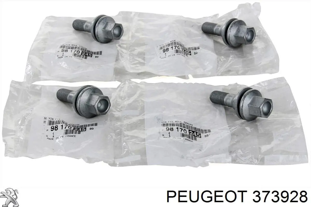 Tuerca del cubo de rueda trasera 373928 Peugeot/Citroen