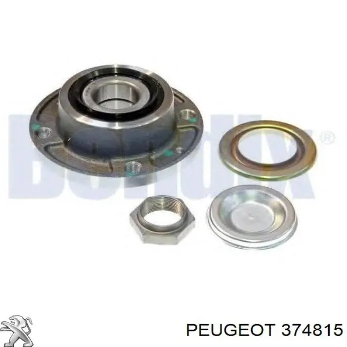 Buje de rueda Peugeot/Citroen 374815 precio, desde 56,46 EUR