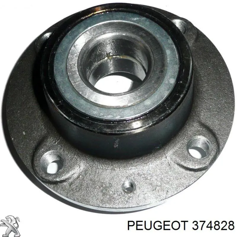 374828 Peugeot/Citroen cubo de rueda trasero