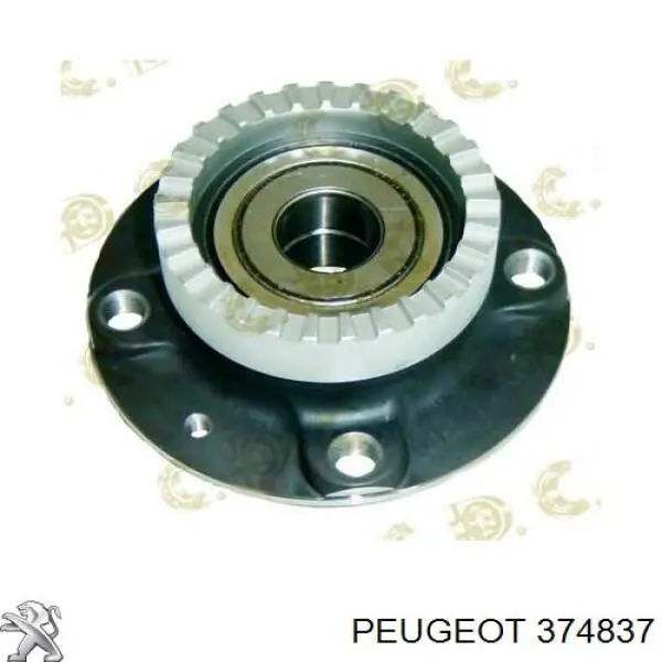 374837 Peugeot/Citroen Buje de rueda trasero