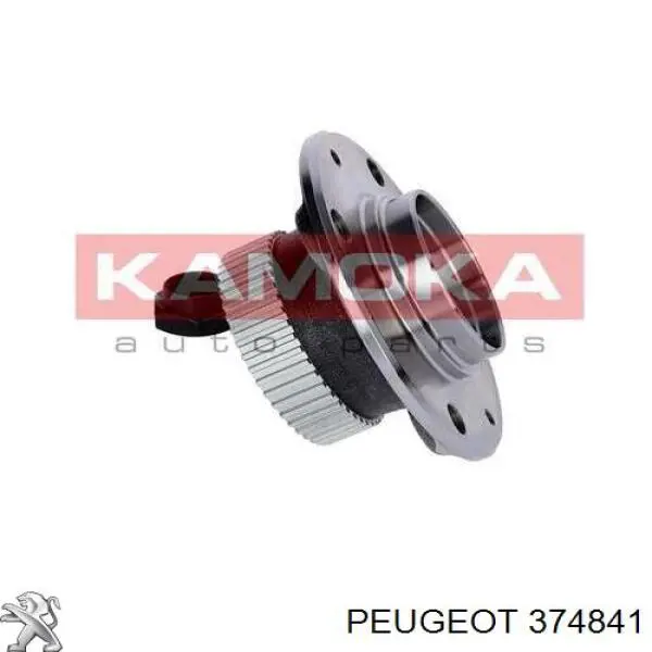 Comprar 374841 Peugeot/Citroen Cubo de rueda, Eje trasero