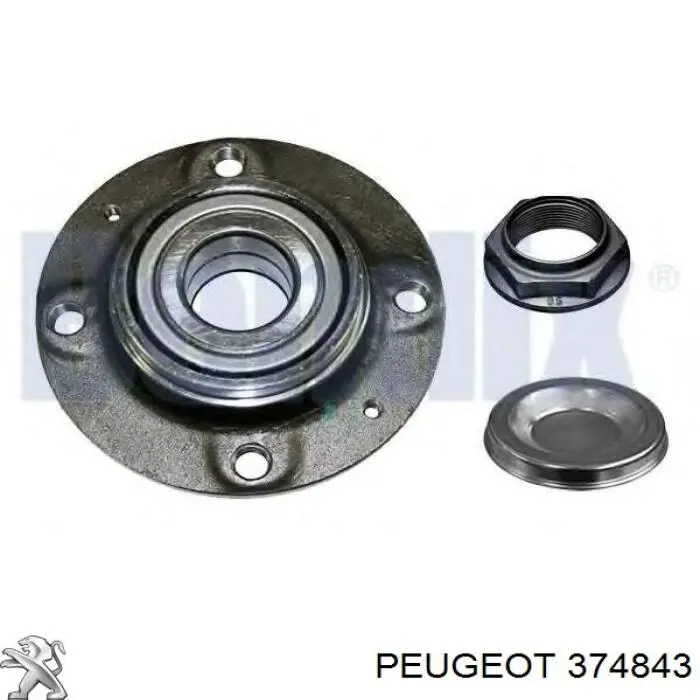 Buje de rueda Peugeot/Citroen 374843 precio, desde 52,28 EUR