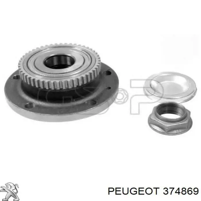 Buje de rueda Peugeot/Citroen 374869 precio, desde 49,55 EUR