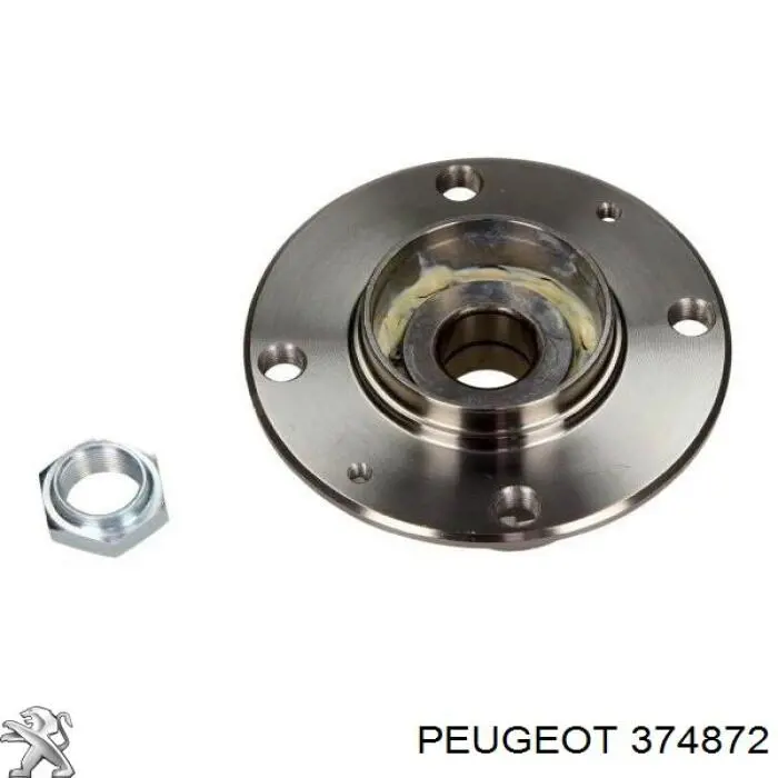 Cojinete de rueda 374872 Peugeot/Citroen