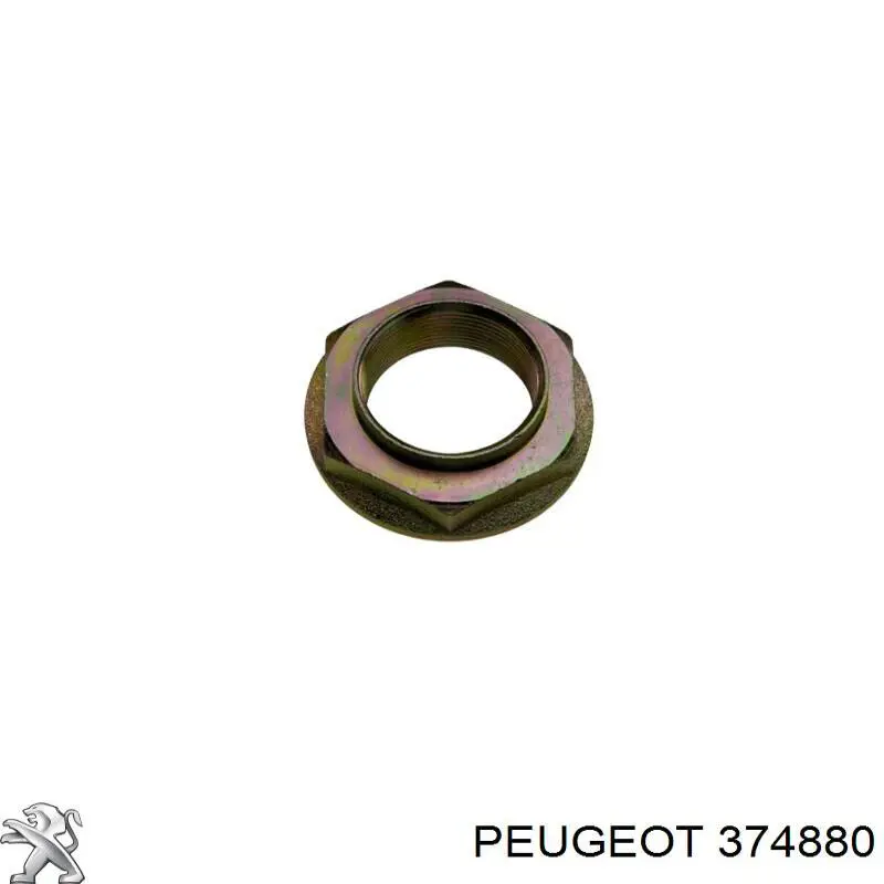 374880 Peugeot/Citroen cubo de rueda trasero