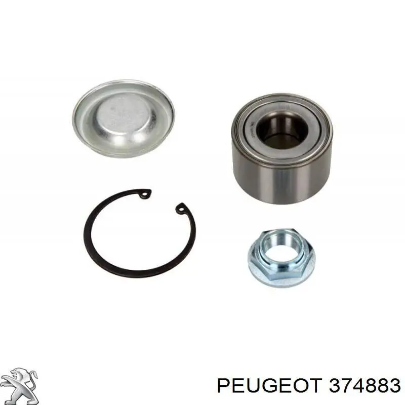 Cojinete de cubo Peugeot/Citroen 374883
