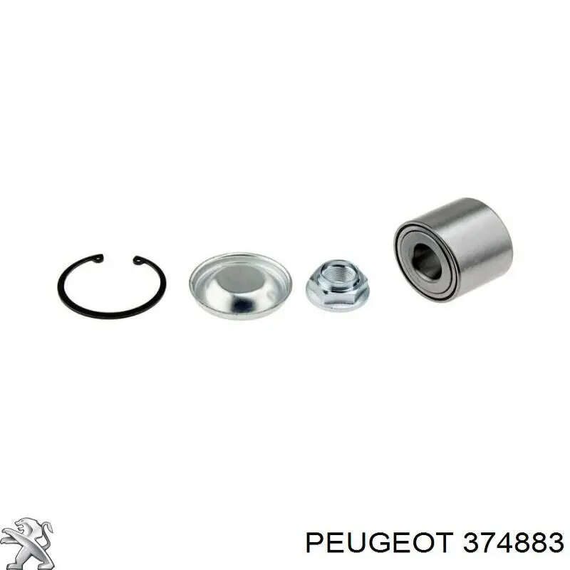 Cojinete de cubo delantero Peugeot/Citroen 374883 precio, desde 24,88 EUR