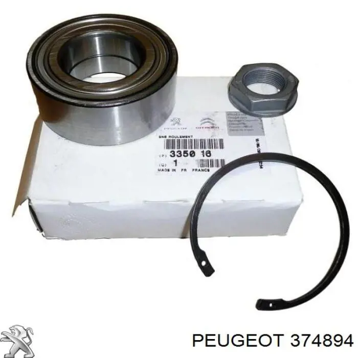 374894 Peugeot/Citroen Rodamiento de rueda trasera