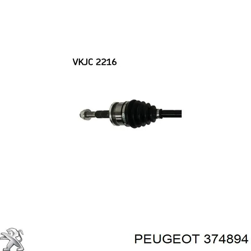 Comprar 374894 Peugeot/Citroen Cojinete de rueda trasero