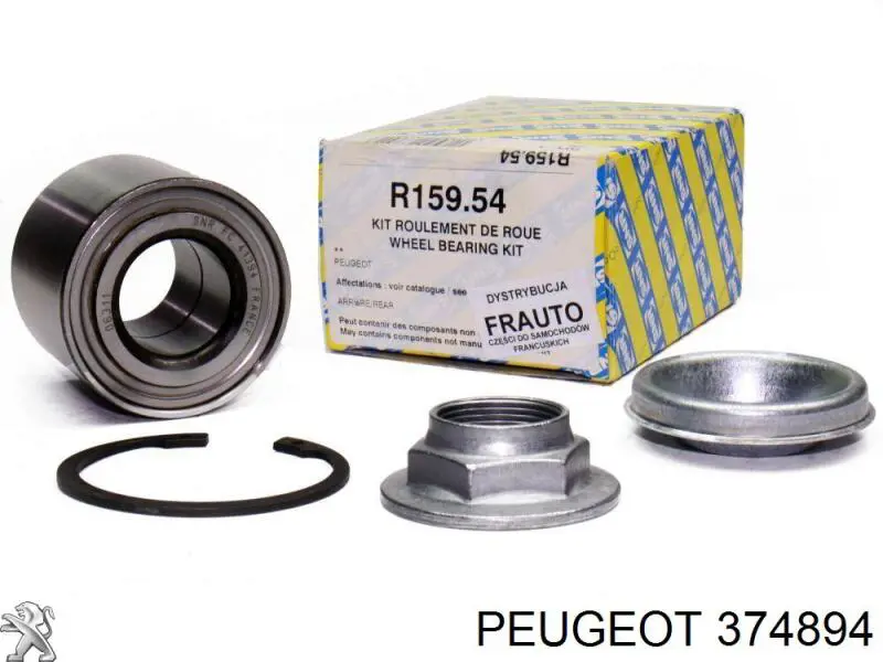 Cojinete de cubo delantero Peugeot/Citroen 374894 precio, desde 28,09 EUR