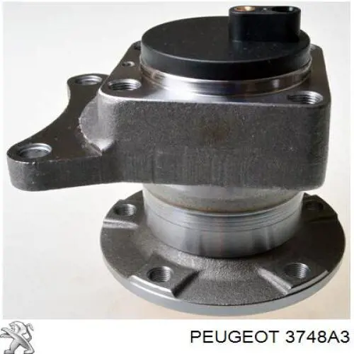Comprar 3748A3 Peugeot/Citroen Cubo de rueda, Eje trasero