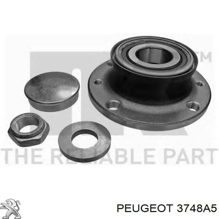 Buje de rueda Peugeot/Citroen 3748A5 precio, desde 61,73 EUR