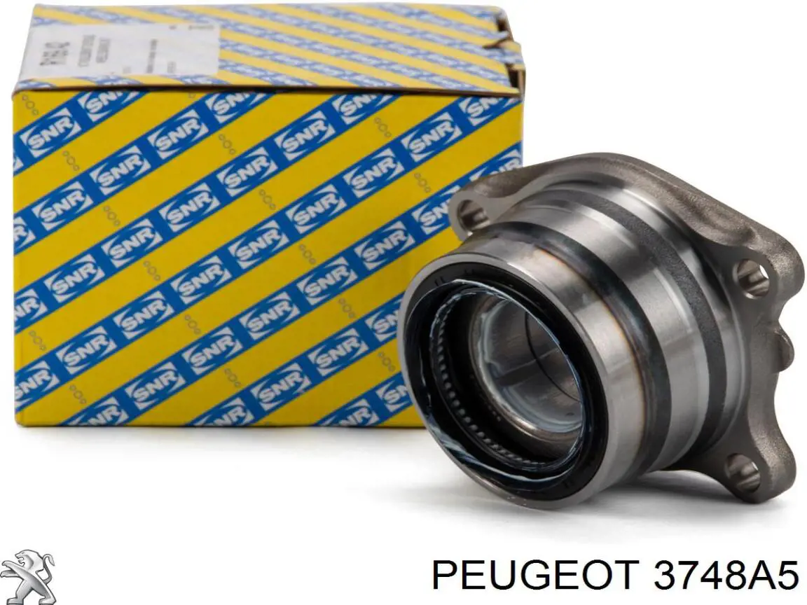 Comprar 3748A5 Peugeot/Citroen Cubo de rueda, Eje trasero