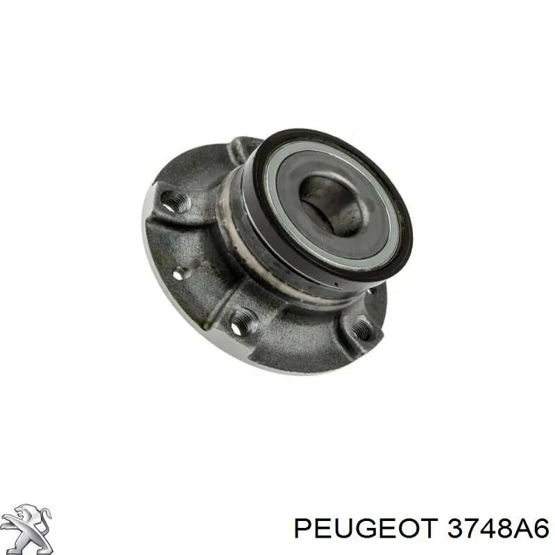 Comprar 3748A6 Peugeot/Citroen Cubo de rueda, Eje trasero