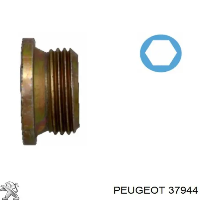 37944 Peugeot/Citroen tubo (manguera Para El Suministro De Aceite A La Turbina)