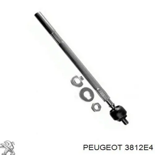 3812E4 Peugeot/Citroen barra de acoplamiento